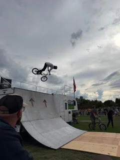 BMX Bikes perform at CityFest