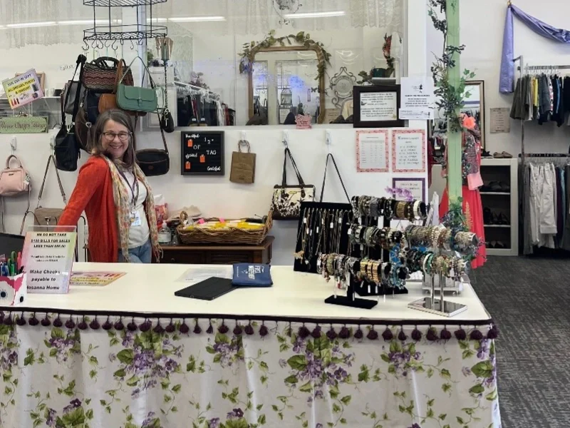 New Checkout Counter at Esther's Closet Boutique