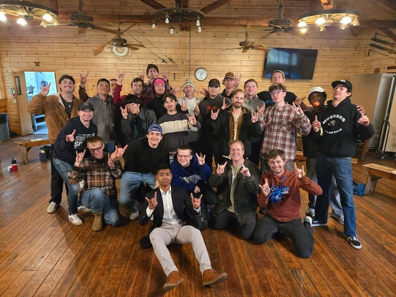 Men attending InterVarsity Men's Night