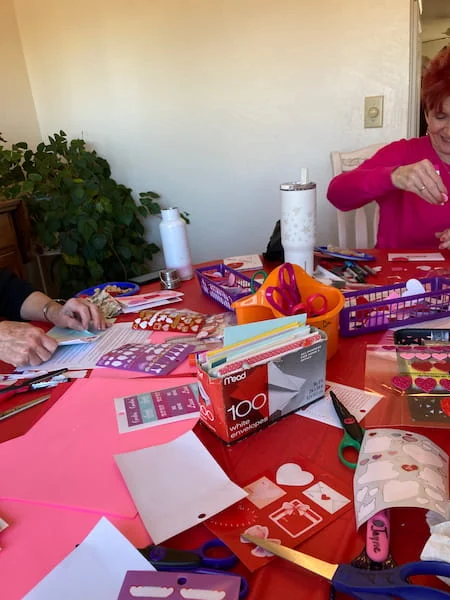 Making Valentines with SYNC