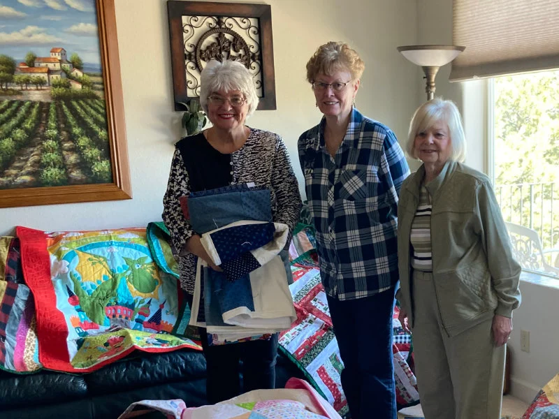 Nifty Needles Sync Group Quilting Day