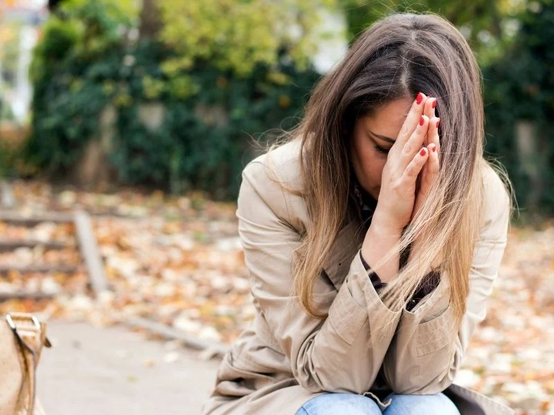 Woman praying