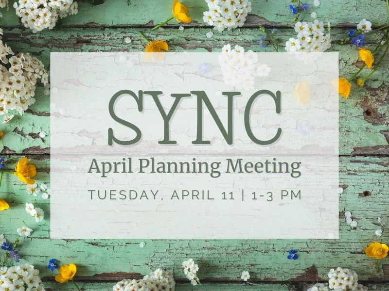 SYNC April Planning Meeting