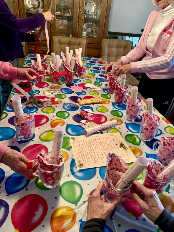 SYNC Galentine Crafts