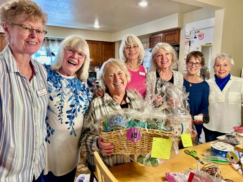Sync Making Baskets To Raffle For Ivcf
