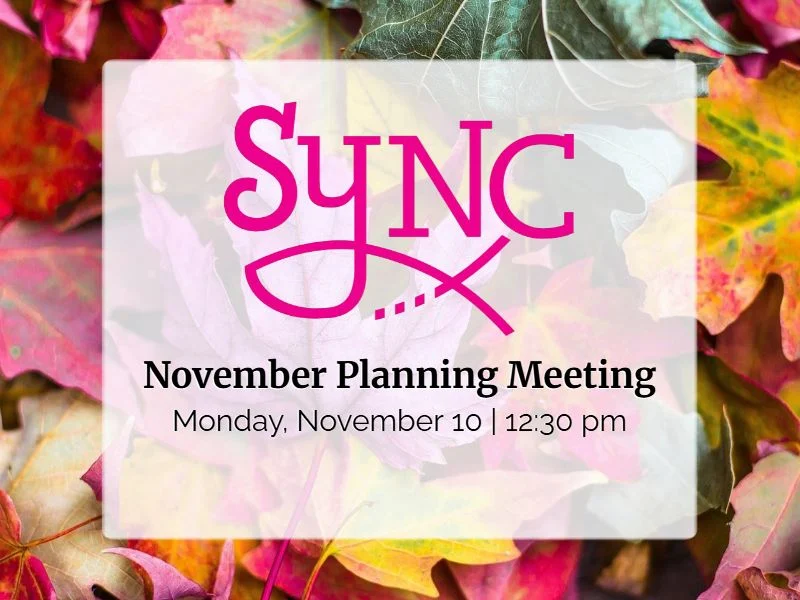 November 2025 SYNC Planning Meeting Graphic