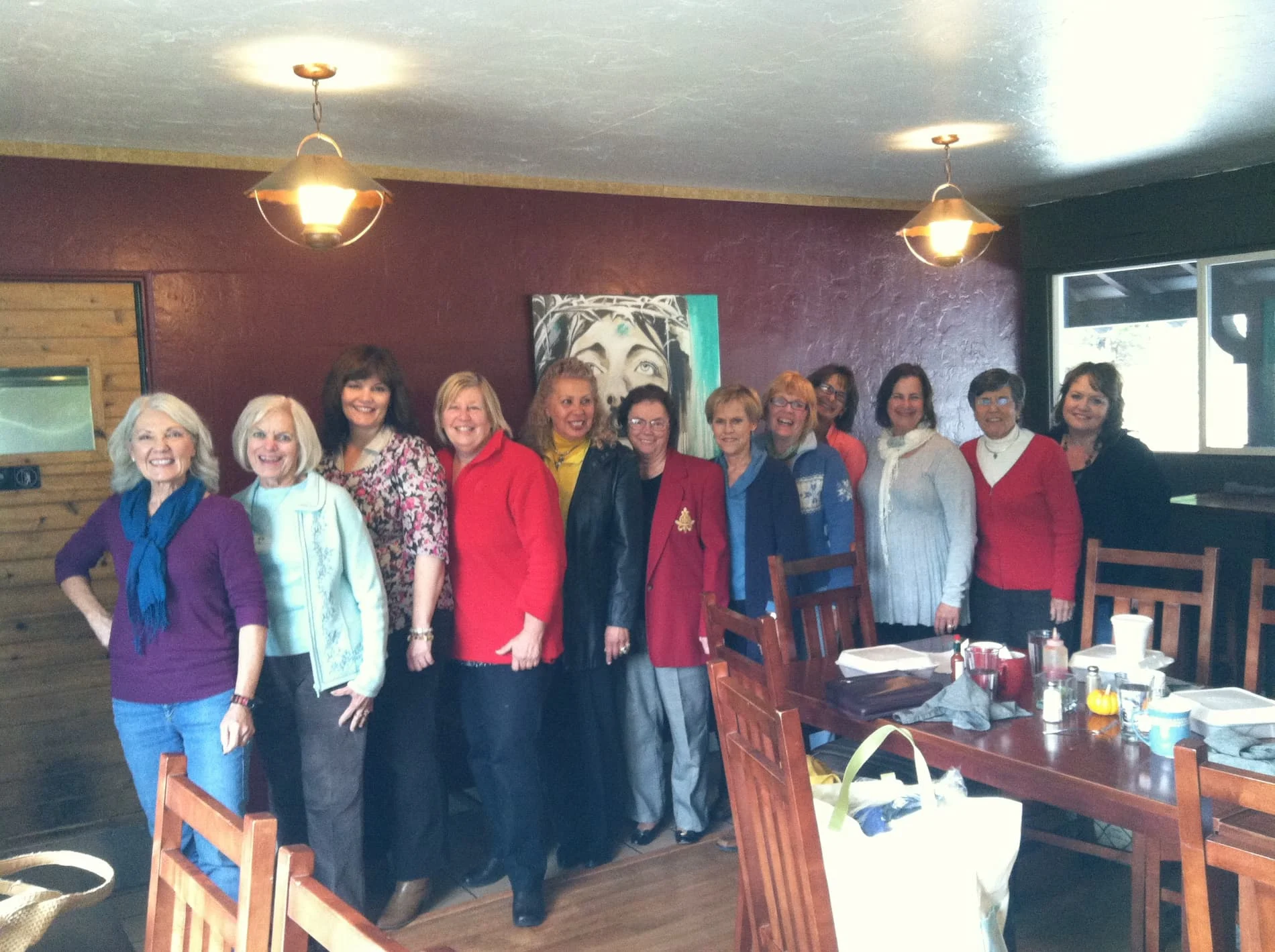 Ladies involved in the Telling Your Story planning team in 2013