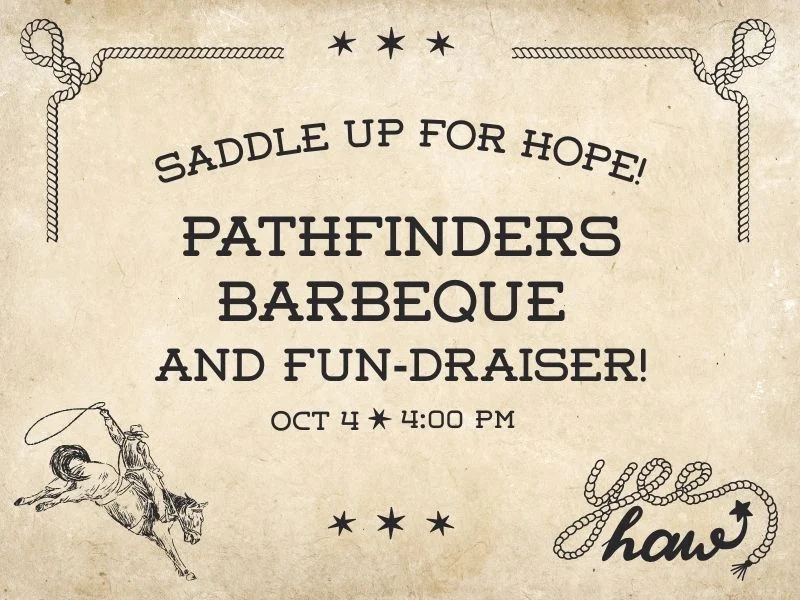 Saddle Up for Hope BBQ Graphic