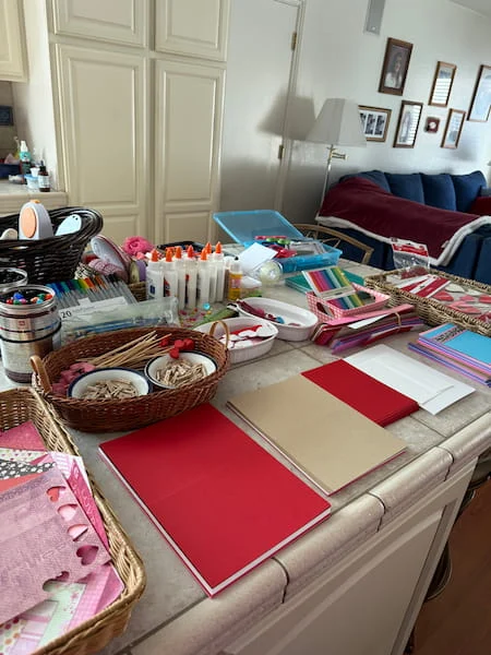 Valentine Making Supplies
